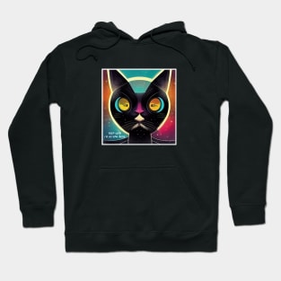 the hungry cat Hoodie